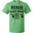 thumbnail image 3 of Inktastic Michigan Awesome Since 1837 T-Shirt, 3 of 5
