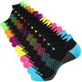 thumbnail image 1 of Calcetines eallco para mujer, para correr, atléticos, 6 pares, con cojín, 1 of 7