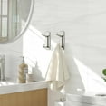 thumbnail image 6 of Self Adhesive Wall Hooks for Hanging: Extra Strong 13 LB, Hook for Coat, Towel in Bathrooms, Shower, Kitchen, Wall, Door Hook, Brushed Gold 4 Pack, 6 of 6