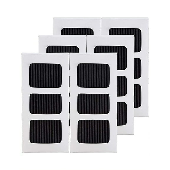 SpiroPure SP-FRAIR2-6PK Refrigerator Replacement Air Filters (6 Pack)