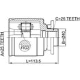 thumbnail image 2 of Febest INNER CV JOINT LEFT 25X40X26 # 0511-B25LH OEM MD24-25-60X, 2 of 2