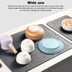 thumbnail image 4 of Plato secado estera tazas flexibles placas drenaje vajilla vajilla tenedores horquillas antideslizante reutilizando mesa de colgantes vajilla almohadilla gris Inevent HA047919-03, 4 of 7