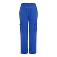 thumbnail image 6 of Women Oversized Wide Leg Cargo Sweatpants JIANLAI ,Drawstring Elastic Waist Casual Athletic Pants With Multi‑Pockets, Soft Cotton‑Blend Loose Fit Streetwear Trousers For Daily Workout Lounging, 6 of 8