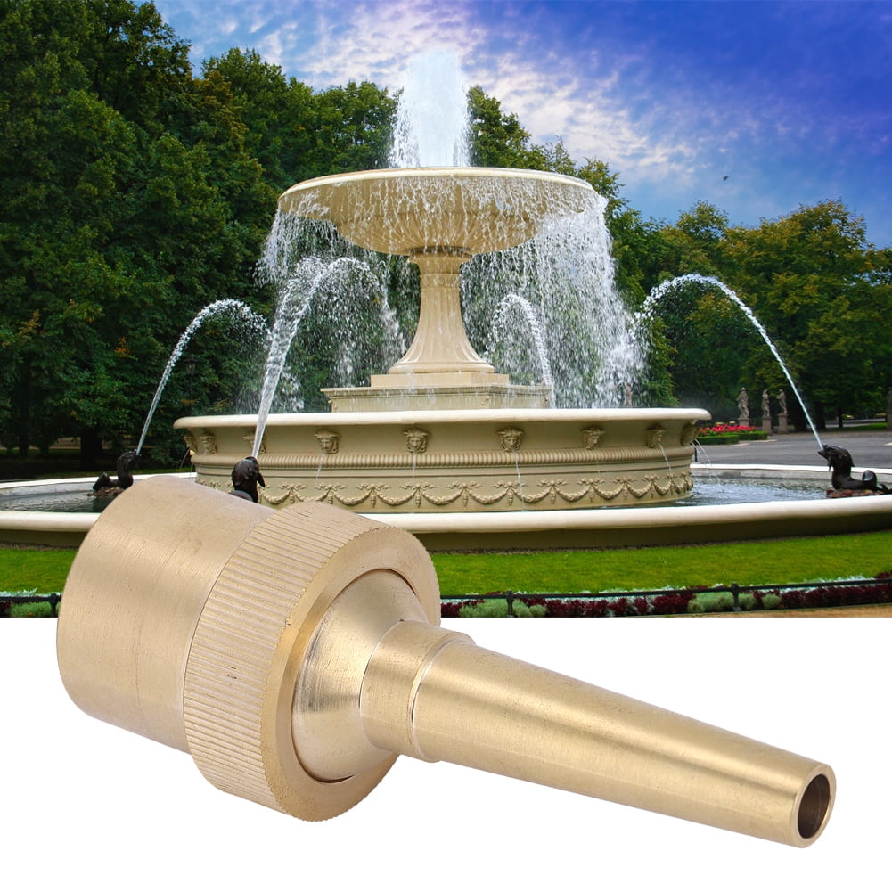Jet Straight Garden Pond Sprinkler Water Fountain Nozzle Spray Head Brass Nozzle 