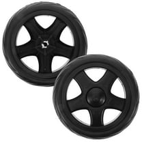 FESTFENDS Laundry 2pcs Shopping For Shopping Trolley Heavy Duty Grocery Rolling Cart Wheels