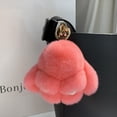 thumbnail image 1 of Costume Cute Pendant Car Keychain Bag Accessories Soft Velvet Ball Pendant, 1 of 1