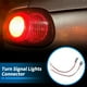 thumbnail image 3 of Conector de pigtail de luz de marcador lateral masculino y femenino para Toyota Camry 2006-2011, conector de luz trasera para Toyota Land Cruiser 1998-2007, 3 of 7