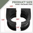 thumbnail image 2 of TonGass Piezas de repuesto para Polaris Sportsman Buje de vástago de dirección superior para Polaris Sportsman 300 400 500 600 700 800 - Números de pieza 5437423 5433866 5438903 5439731, 2 of 5