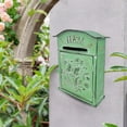 thumbnail image 6 of Bigfortune Vintage Mailboxes Wall Mount Outdoor Indoor Metal Mailbox Room Garden Porch Wall Decoration, 6 of 6