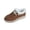 Brown, variant on Willtoo Boots For Women Winter Warmth Comfort Lined Ankle Booties Lightweight Non-slip Moccasins Canvas Flat Snow Boots