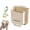 B, variant on Foldable Hanging Trash Can for Kitchen Cabinet, Kitchen Trash Can with Space-Saving Design, Compact Waste Bin Versatile Kitchen Bins, Collapsible Garbage Can with Trash Bag Compartment.