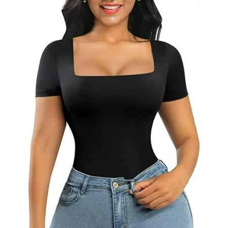 

Bodysuit for Women Tummy Control Shapewear Sexy Sculpting Body Shaper Seamless Shaping One-piece Thong Tops