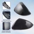 thumbnail image 5 of Rearview Side Wing Mirror Housing Cover for 2014-2019 VW Golf 7 MK7 GTI GTD R, 5 of 10