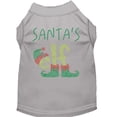 thumbnail image 1 of Santa's Elf Rhinestone Dog Shirt Grey Xxl (18), 1 of 1
