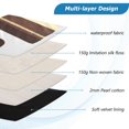 thumbnail image 3 of FORMRS 15-15.6 inch Laptop Sleeve Case Soft Carrying Quilted Computer Bag Cover, White Cakes Pattern, 3 of 7