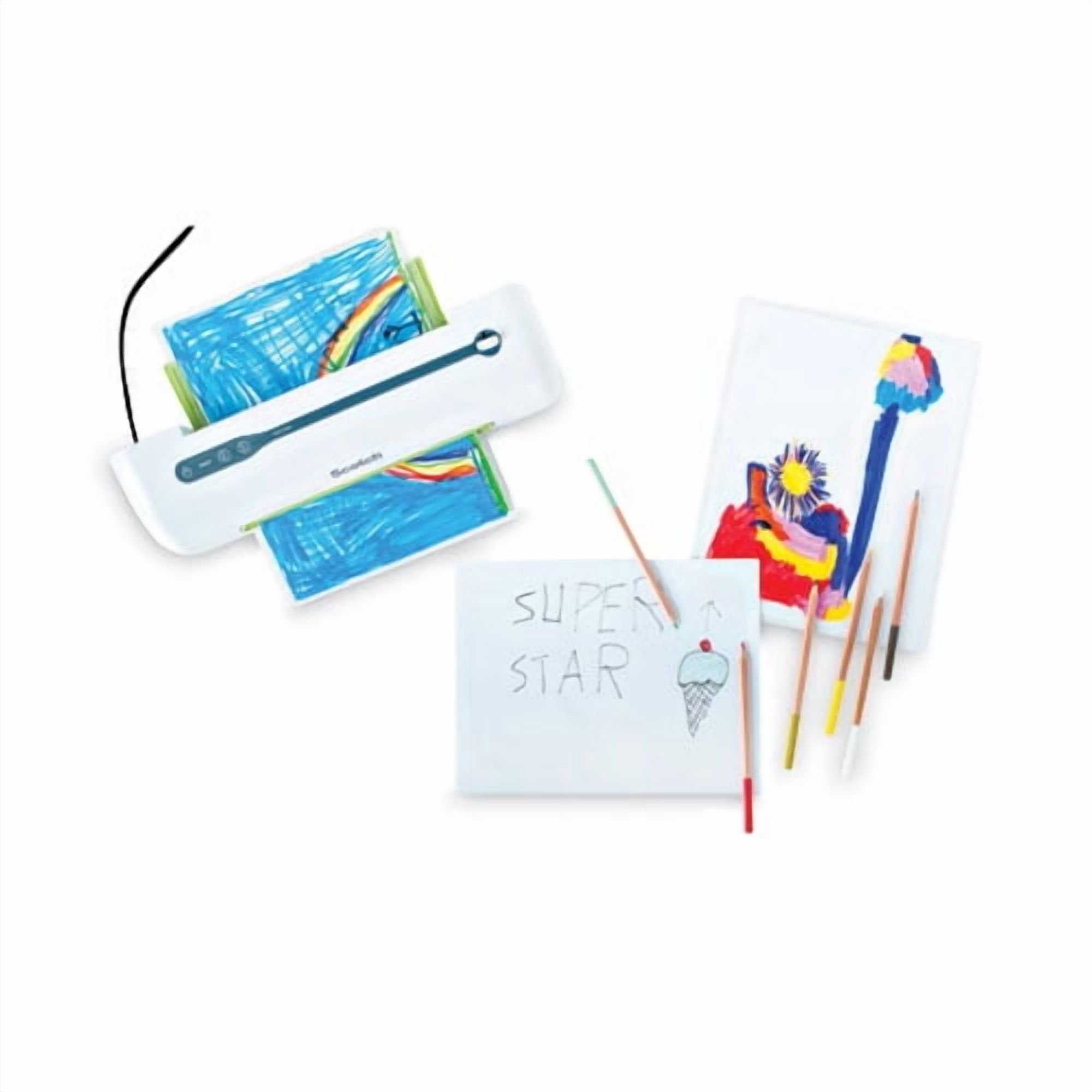 Self-Sealing Laminating Pouches, 9.5 Mil, 9" X 11.5", Gloss Clear, 25/pack | Bundle of 2 Packs