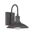 thumbnail image 4 of Mica 1-Light Outdoor Wall Lantern in Artisan Rust, 4 of 6