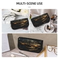 thumbnail image 5 of Fotbe Metal Evil Skull Pattern Pencil Case,Canvas Pen Case, Multi- Slot Pencil Pouch, Portable Pencil Bag, Pen Case for& Office, Makeup Bag ,Zipper Pouch, 5 of 6
