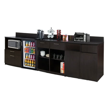 Coffee Kitchen Lunch Break Room Furniture Cabinets Fully Assembled