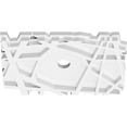 thumbnail image 2 of 10"W x 6 5/8"H x 1"ID x 3 1/2"C x 1"P Novo Architectural Grade PVC Contemporary Ceiling Medallion, 2 of 11