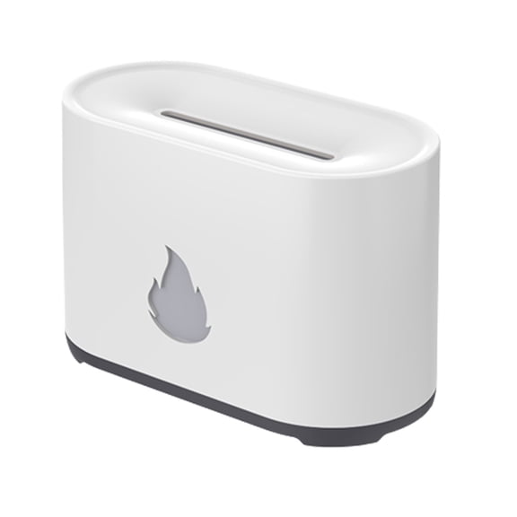 Qholemyo Small Humidifier Oil Diffuser With Flame Light Quiet Aromatherapy Mist Device Auto Shut Off Protection For Home Office Spa Gym Home Goods
