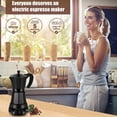 thumbnail image 4 of Cafetera eléctrica doméstica de 300 Sunnimix Máquina de moca eléctrica para el hogar, 4 of 8