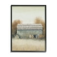 thumbnail image 2 of Stupell Industries Autumn Barn Doors Vintage Farm Landscape Black Framed by Tim O'Toole, 2 of 5
