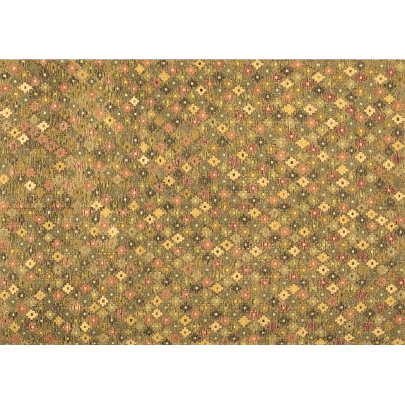 Ahgly Company Indoor Rectangle Southwestern Brown Country Area Rugs, 4' x 6'