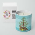 thumbnail image 2 of Carolines Treasures CK4706CDL 3.75 x 3.25 in. Unisex Scottish Straight No.2 Cat Merry Christmas 10 oz Decorative Soy Candle, 2 of 5