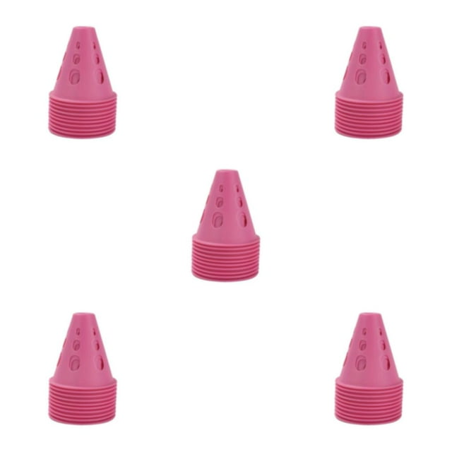 relayinert 10pack/lot Soccer Training Cone Versatile Marker For Stadium Marking And Agility Training Durable pink 5Set