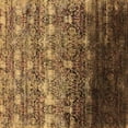 thumbnail image 1 of Ahgly Company Indoor Square Oriental Brown Industrial Area Rugs, 7' Square, 1 of 4