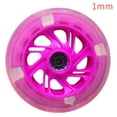 thumbnail image 1 of fashionhome 2 Pcs Roue Lumineuse à DEL 80-120 mm pour Mini Micro Trottinette avec 2 Roulements ABEC-7, 1 of 1