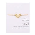 thumbnail image 1 of Xihbxyly Pulsera de Tarjeta para Mujer, Pulsera Europea con Tarjeta de Bendición para Maestras, Pulsera con Cadena, Pulsera Diy, 1 of 2