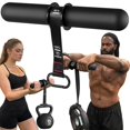 thumbnail image 1 of Rodillo de muñeca FitBeast para fortalecer y ejercitar antebrazos, negro, 1 of 6