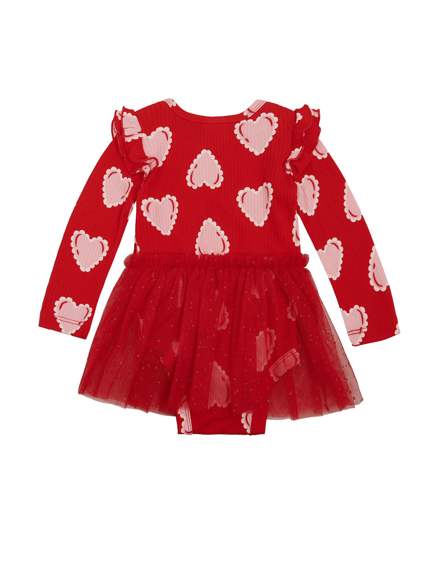 Way To Celebrate Baby Girls Valentine's Day Tulle Tutu Dress, Sizes 0-3M-6-9M