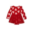 thumbnail image 5 of Way To Celebrate Baby Girls Valentine's Day Tulle Tutu Dress, Sizes 0-3M-6-9M, 5 of 6