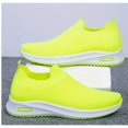 thumbnail image 5 of Men'S Soft-Soled Comfortable Sports Shoes, Knitted And Breathable, Slip-On Casual Athletic Shoes for Street And Road Running, 5 of 6