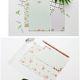 thumbnail image 3 of Cateissary Sobre Papel de papelería de escritura encantador Papeles de carta exquisitos Sobres ligeros de flores / animales para fiestas cartulina Tipo 2, 3 of 6