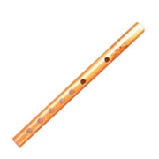 Hi.FANCY Traditional Long Bamboo Flute Clarinet Student Musical Instrument 7 Holes 24cm for Music Lover and Beginner