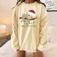thumbnail image 1 of ICHUANYI Clearance Fashion Women Casual Christmas Printing Long-sleeved Sweatshirt ICHUANYI "ICHUANYI", 1 of 4