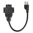 thumbnail image 1 of Divisor de cable de extensión de 1 a 3 5‑15P macho a 3x5 5‑15R hembra 16AWG Cable resistente para el hogar oficina enchufe estadounidense 125 V, 1 of 14