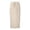 Beige, variant on HNMKIU Linen Flared Maxi Skirt for Women with Back Slit and Pockets Drawstring Elastic Waist Ankle Length Long Skirts for Women Beige,L