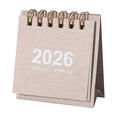 thumbnail image 2 of Noothes Desktop Calendar 2026, Small Mini Flip Calendar with Check-In Tracker, Creative Desk Organizer, 2 of 9