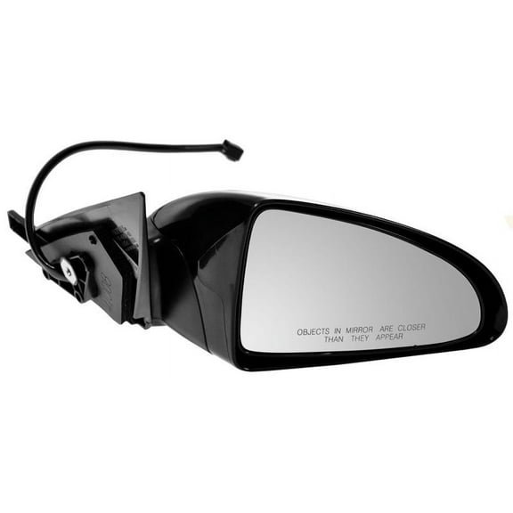 TRQ Power Black Smooth Door Mirror Right RH Passenger Side for 06-09 Pontiac G6 MRA05832