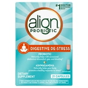 Align Probiotic, Digestive De-stress, Probiotic with Ashwagandha, 21 Capsules