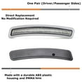thumbnail image 2 of Euro Frosted White Clear Front Bumper Side Marker Reflex Lens For BMW 2019-2022 G20 3 Series 320i 330i 340i M340i, Replace OEM Amber Reflectors, 2 of 7