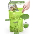 thumbnail image 2 of Bolsas de arena para gatos PETOCAT, desechador de residuos biodegradables, 100 unidades, 2 of 6