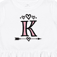 thumbnail image 4 of Inktastic Letter K Monogram Tribal Arrow Girls Toddler Dress, 4 of 5