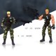 thumbnail image 4 of Estatuilla de Policías Hombres Sunnimix Modelo 12 con Pistolas, 4 of 7