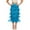 Blue, variant on Women's Fashion Flowy Fringe Bodycon Skirt Elegant Comfortable Slim Fit Versatile Midi Skirt For Daily Beautiful Cozy Women's Dress